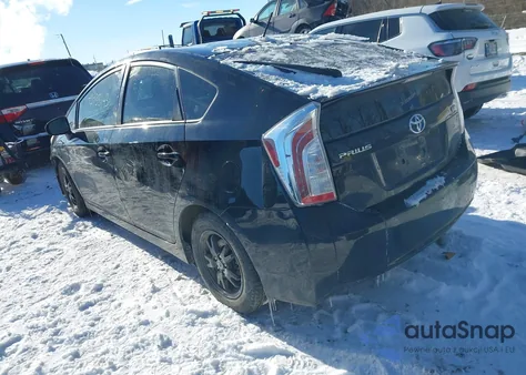 2013 Toyota Prius Two from USA, damaged, VIN JTDKN3DU7D5540155